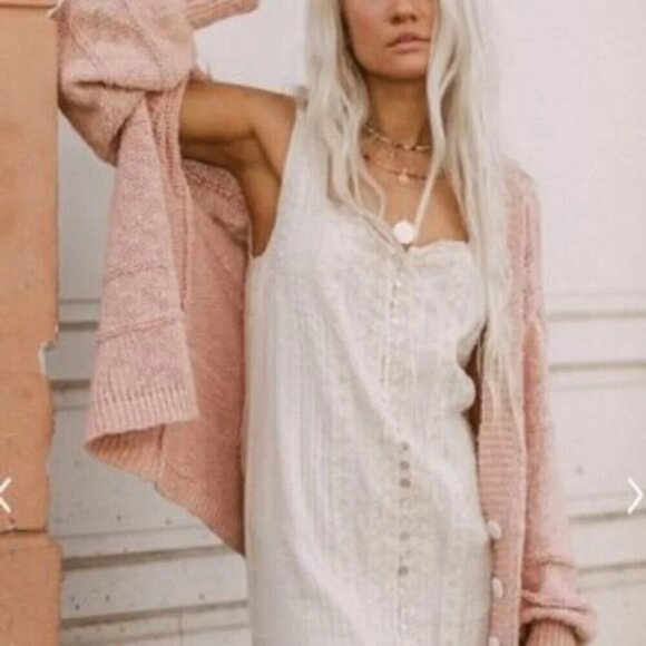 Spell & The Gypsy Collective “Pearl on Pearl” Knit Cardigan L - Picture 4 of 16